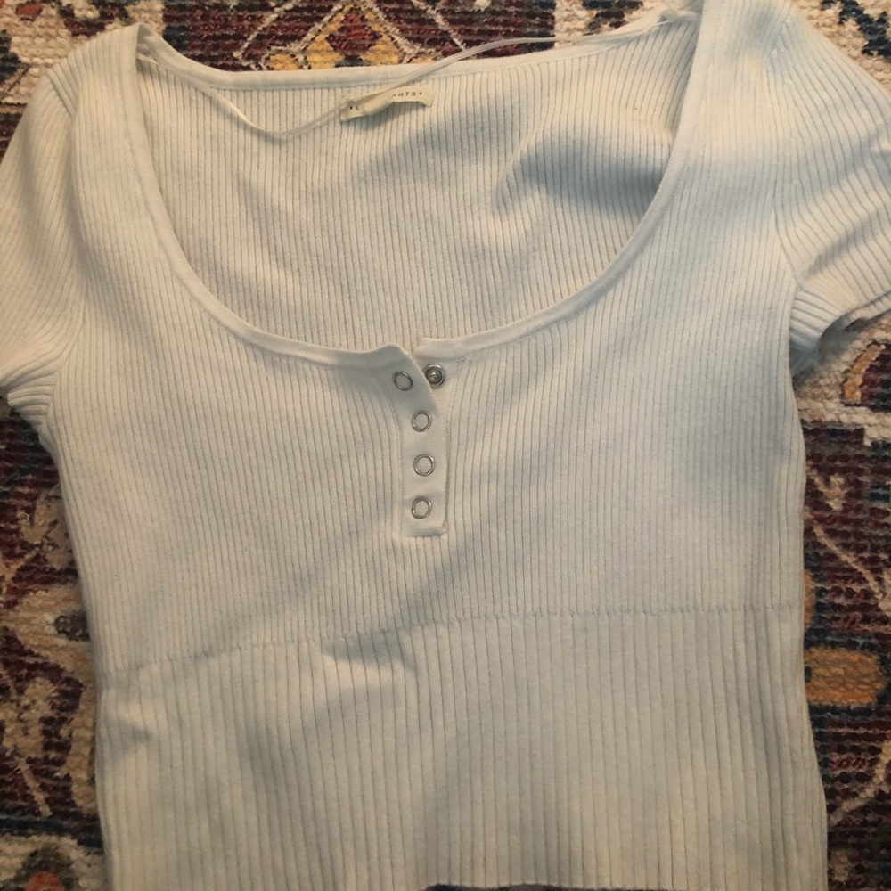 Sweater crop top
